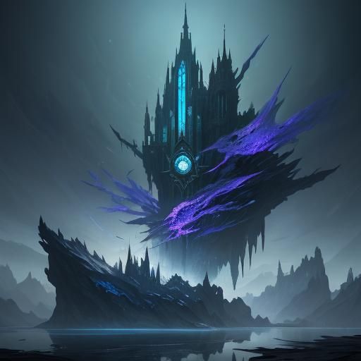 Mirror Glass Dimension in Detailed Matte Painting