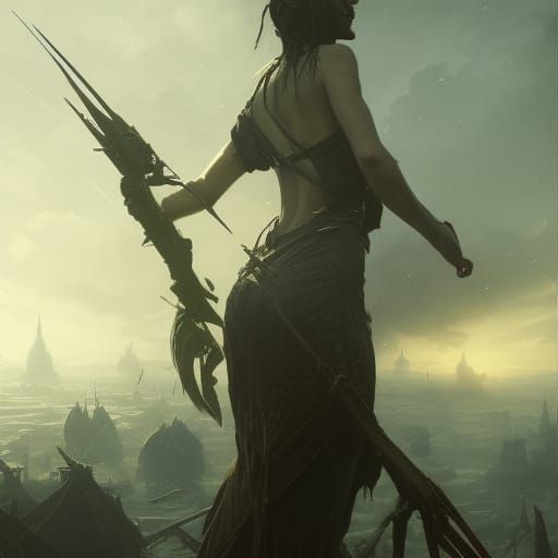 Dark Fantasy Revenge Masterpiece in 8K Resolution