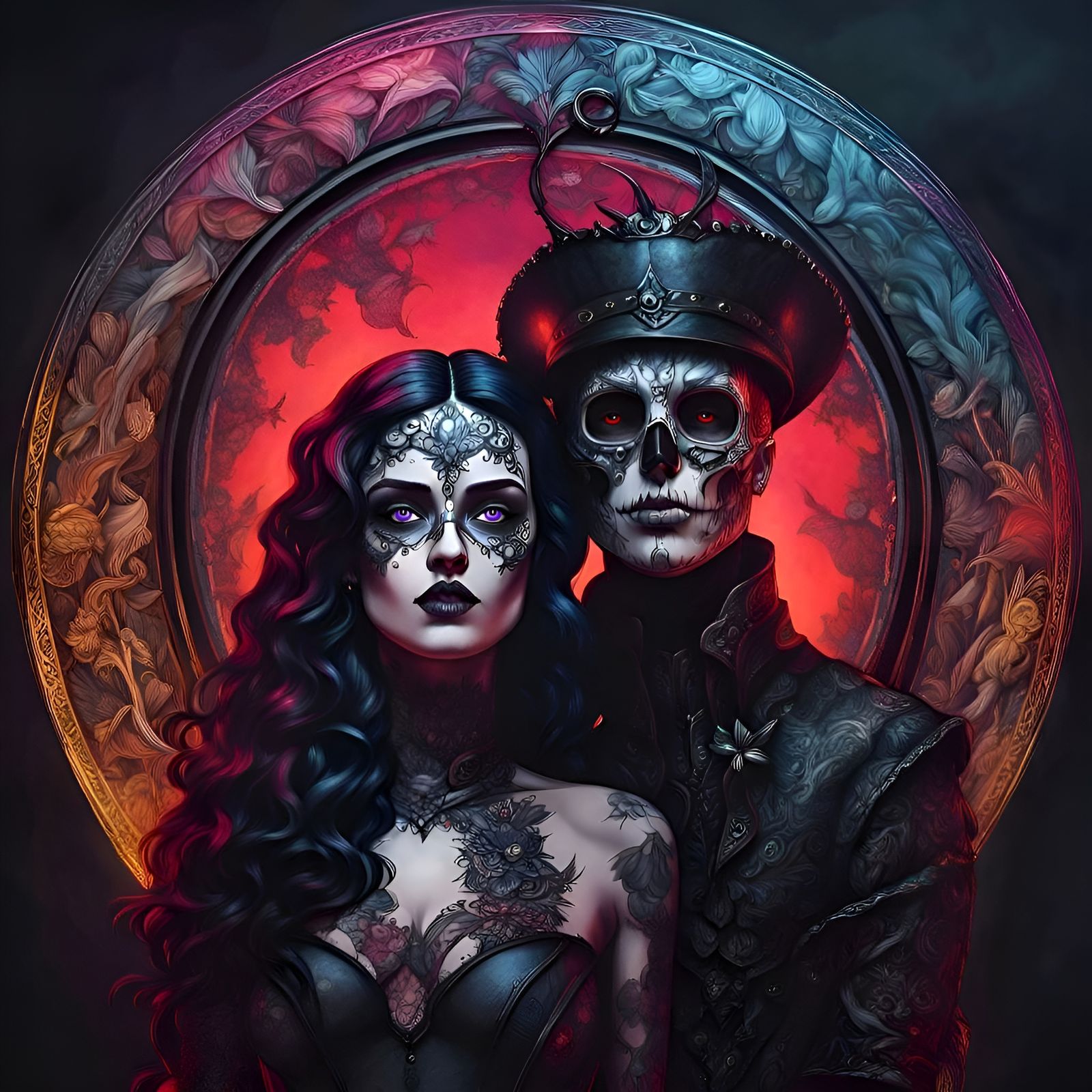 Beautiful Gothic Lovers in Ultra HD