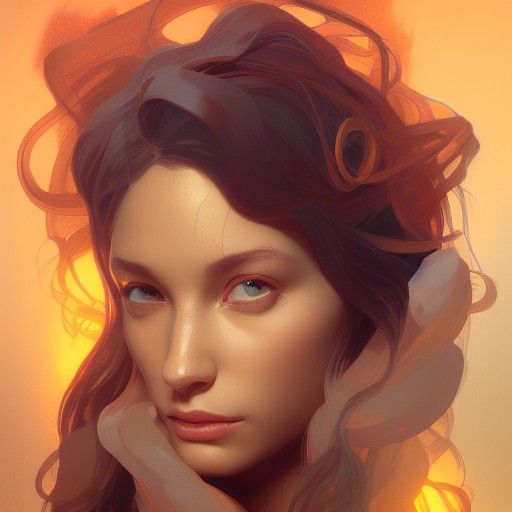 Hyperdetailed Portrait with Dynamic Lighting