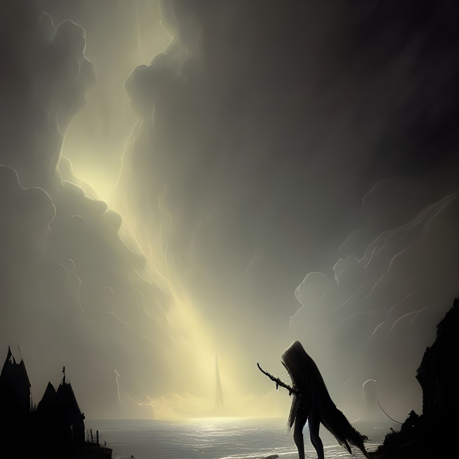 Apocalyptic World Ending, Gothic Horror Style