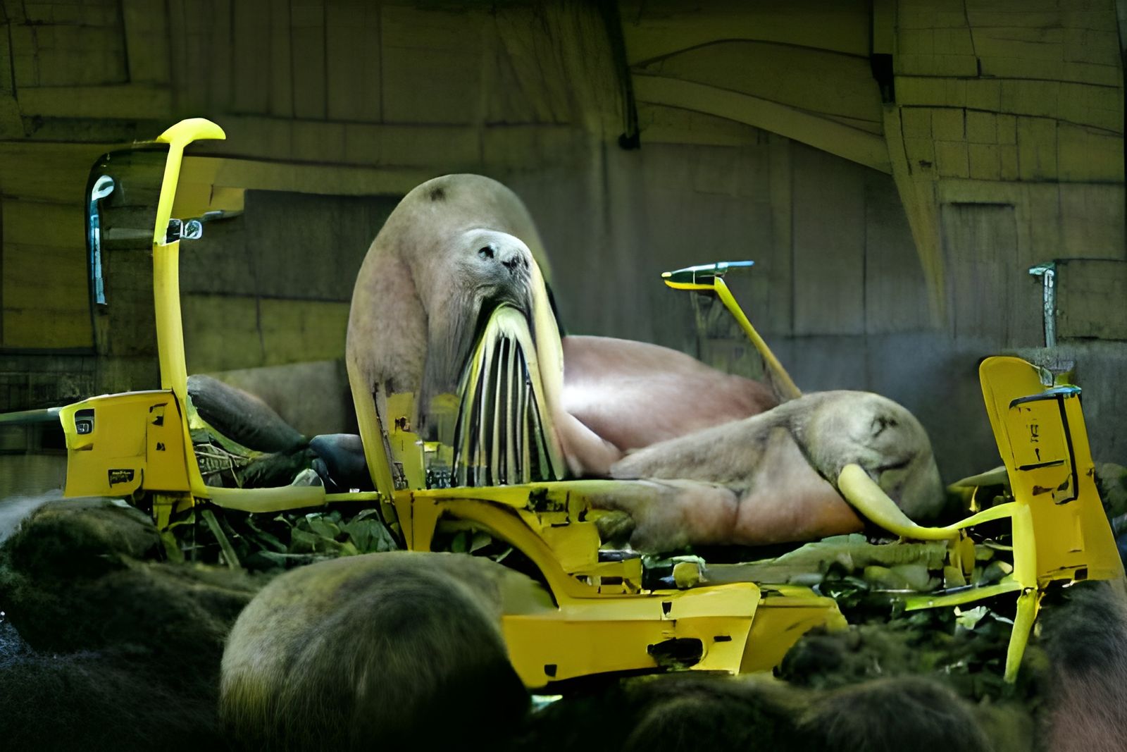 Walrus Birthing Farm Equipment: An Absurd AI Vision