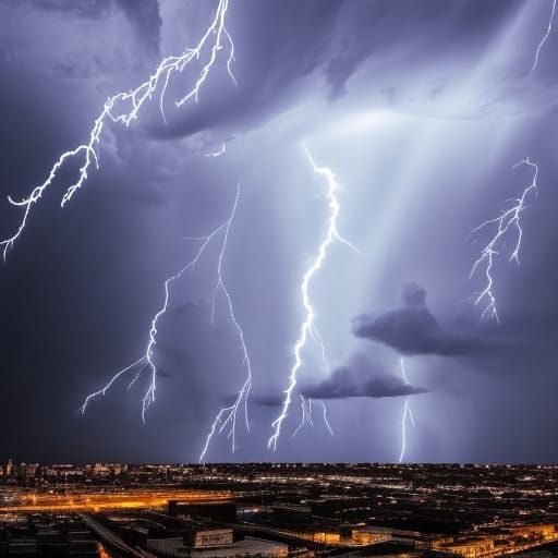 Dramatic Thunderstorms and Mesmerizing Lightning