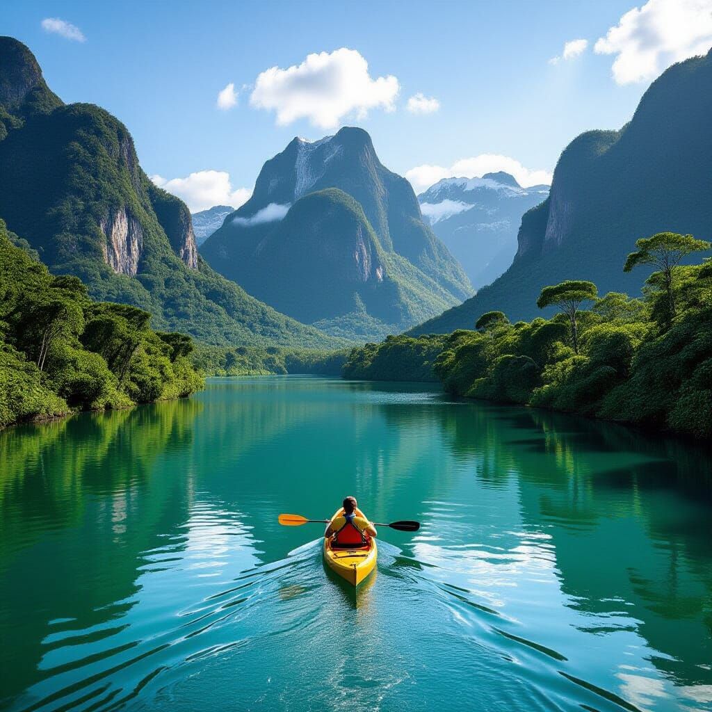 Amazon River Landscape
