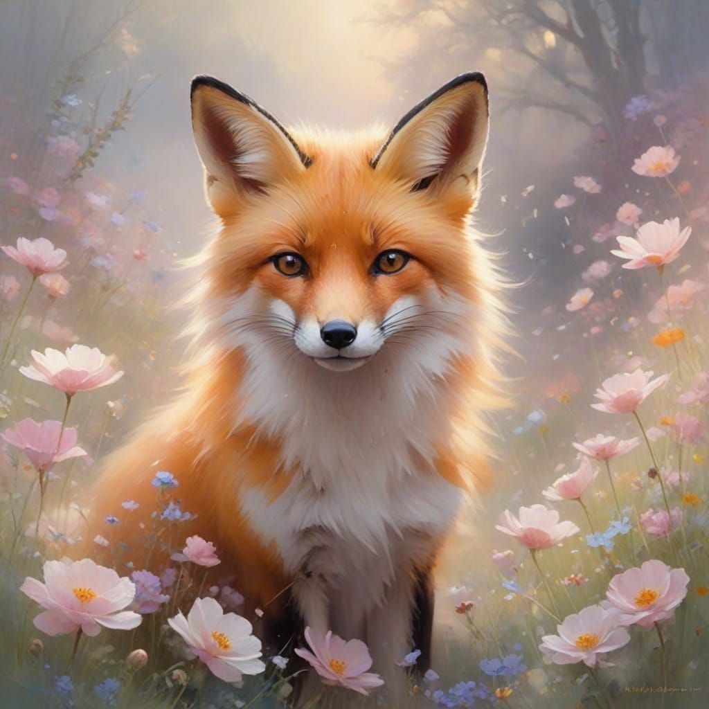 Ethereal Dreamscape in Whimsical Watercolor Style