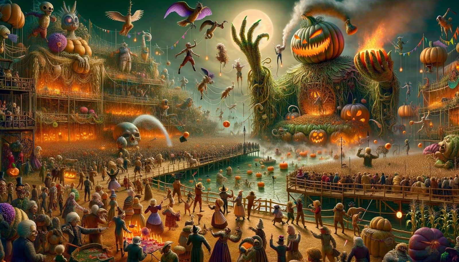 Nightmare Harvest Festival with Pumpkin Mayor and Gravy Foun...
