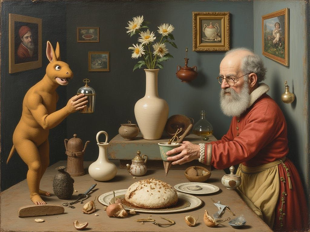 Abstract -Surreal - three-dimensional effects