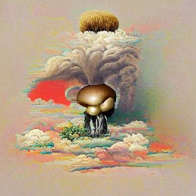 Dramatic Mushroom Cloud Formation