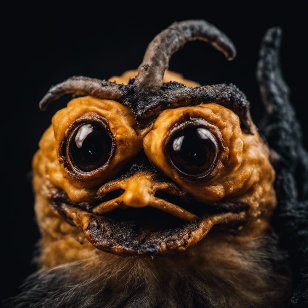 Intimate Chicken Feet Portrait in Dramatic Lighting