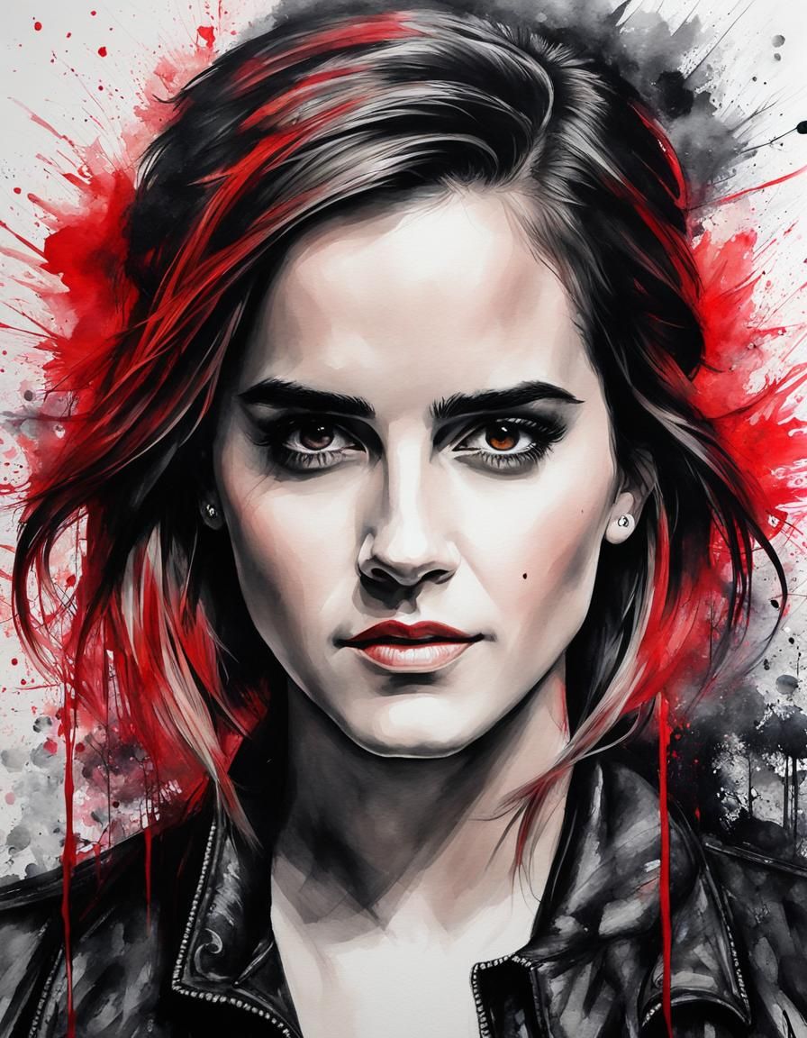 portrait of woman..