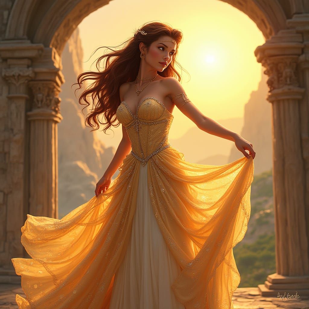 Xena in Enchanted Ancient Greece