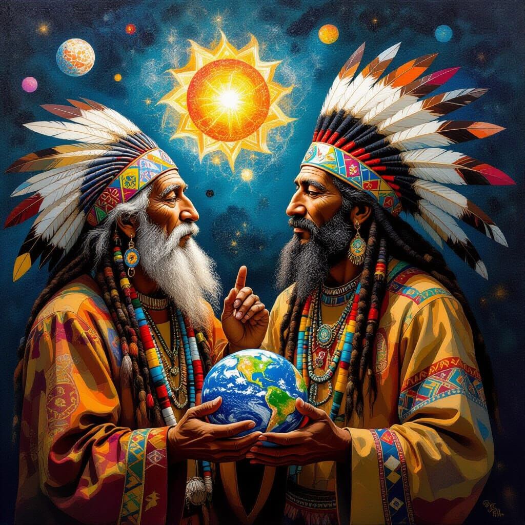 Cosmic Earth Creation with Dinosaurs in Holographic Style