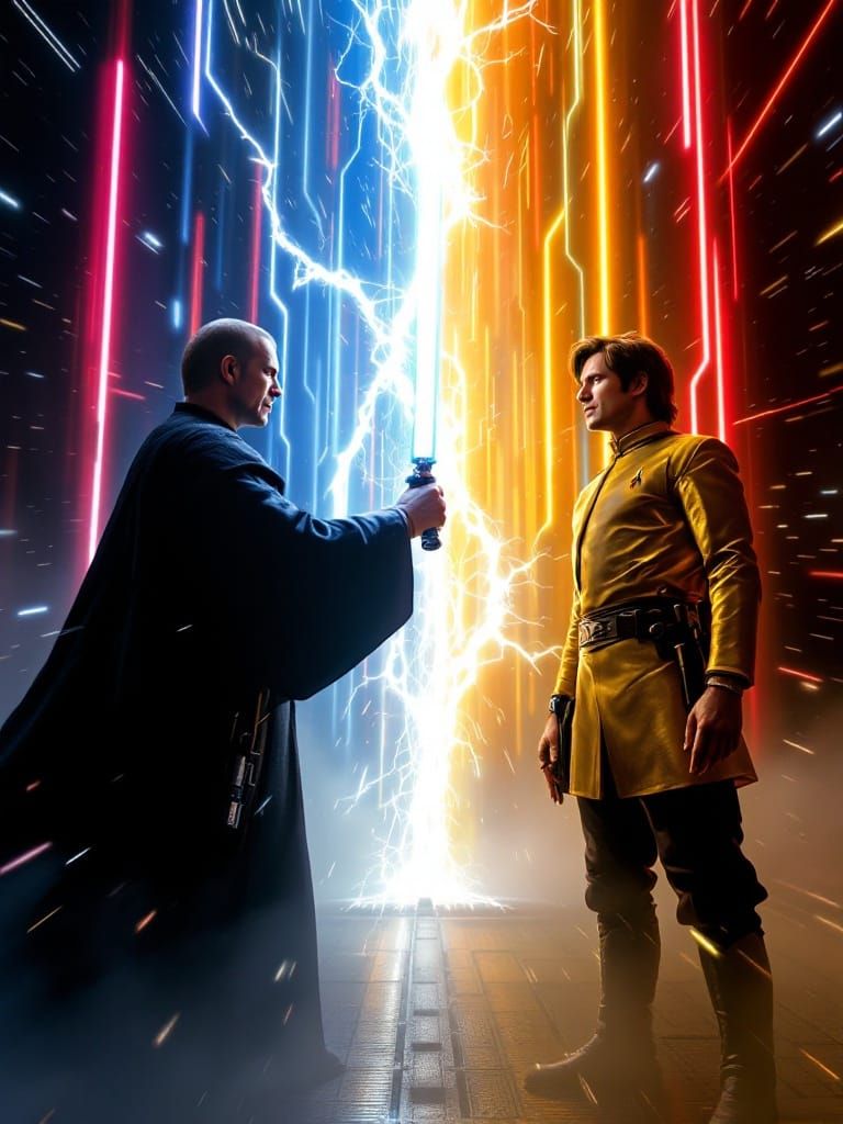 Star Wars and Star Trek Clashes in a Galaxy of Chaos