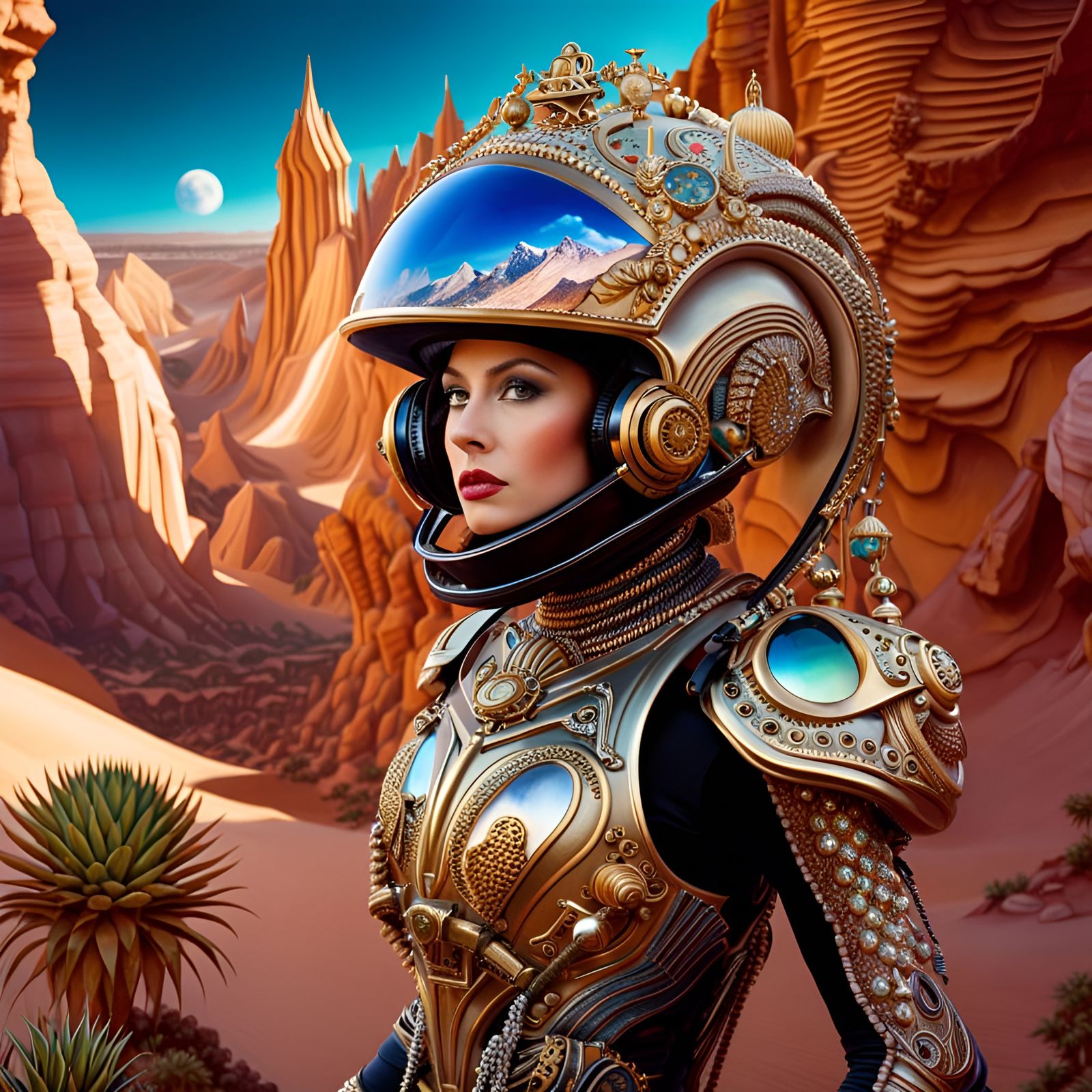 Classy Astropunk Explorer