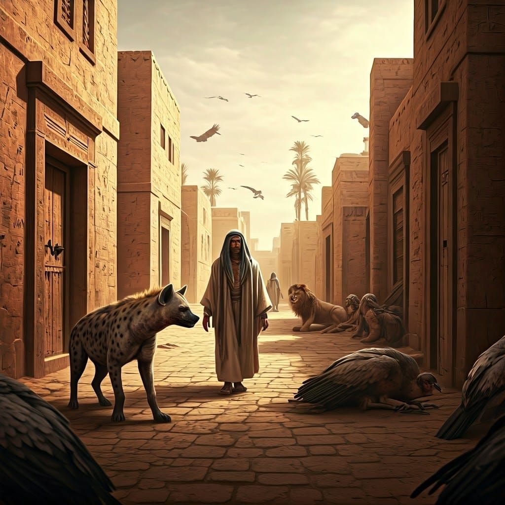 Egyptian Streets Devastated by Plague of Ferocious Animals