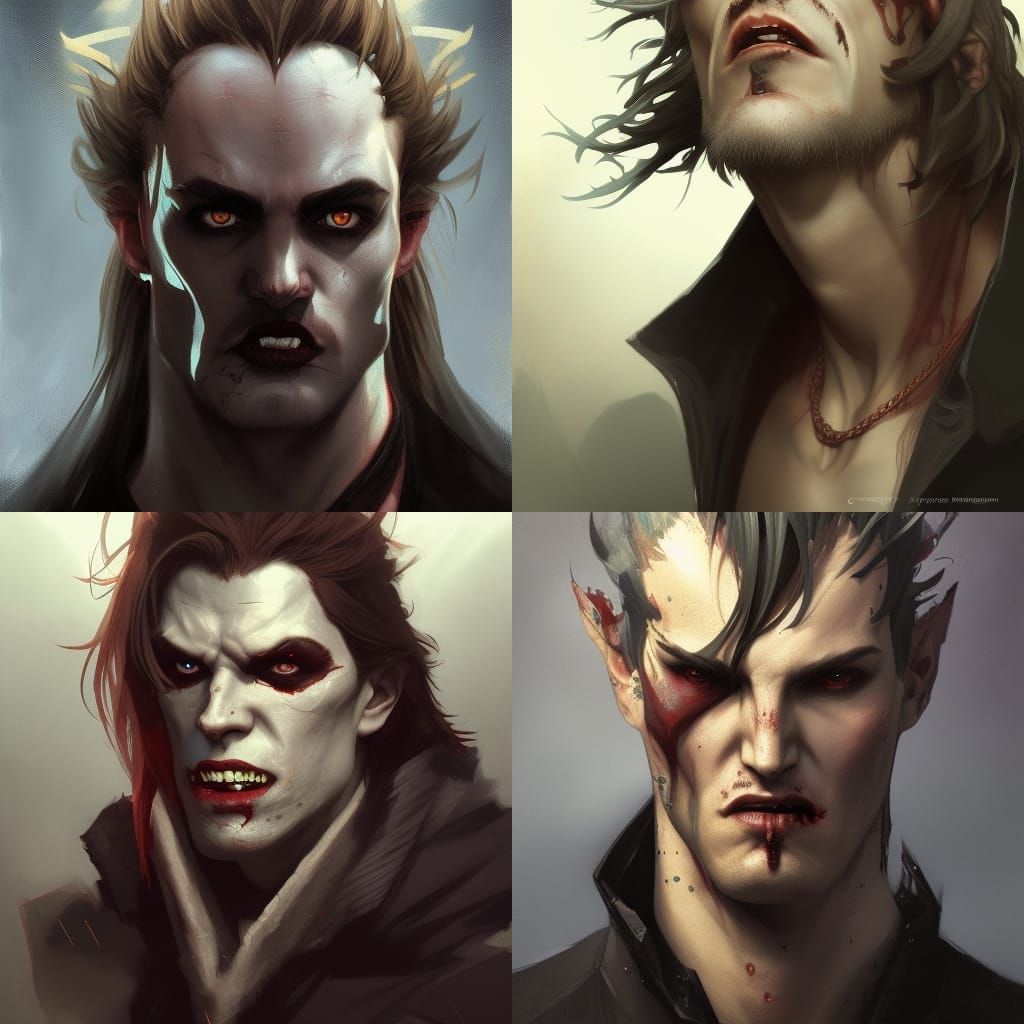 Vampire Clan Gangrel Portrait in Unreal Engine 5