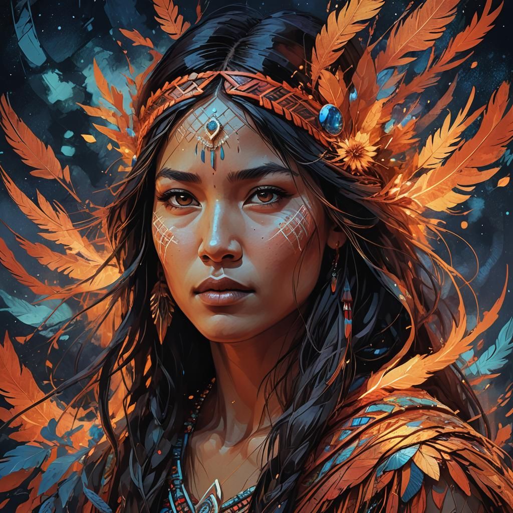 Abstract Pocahontas