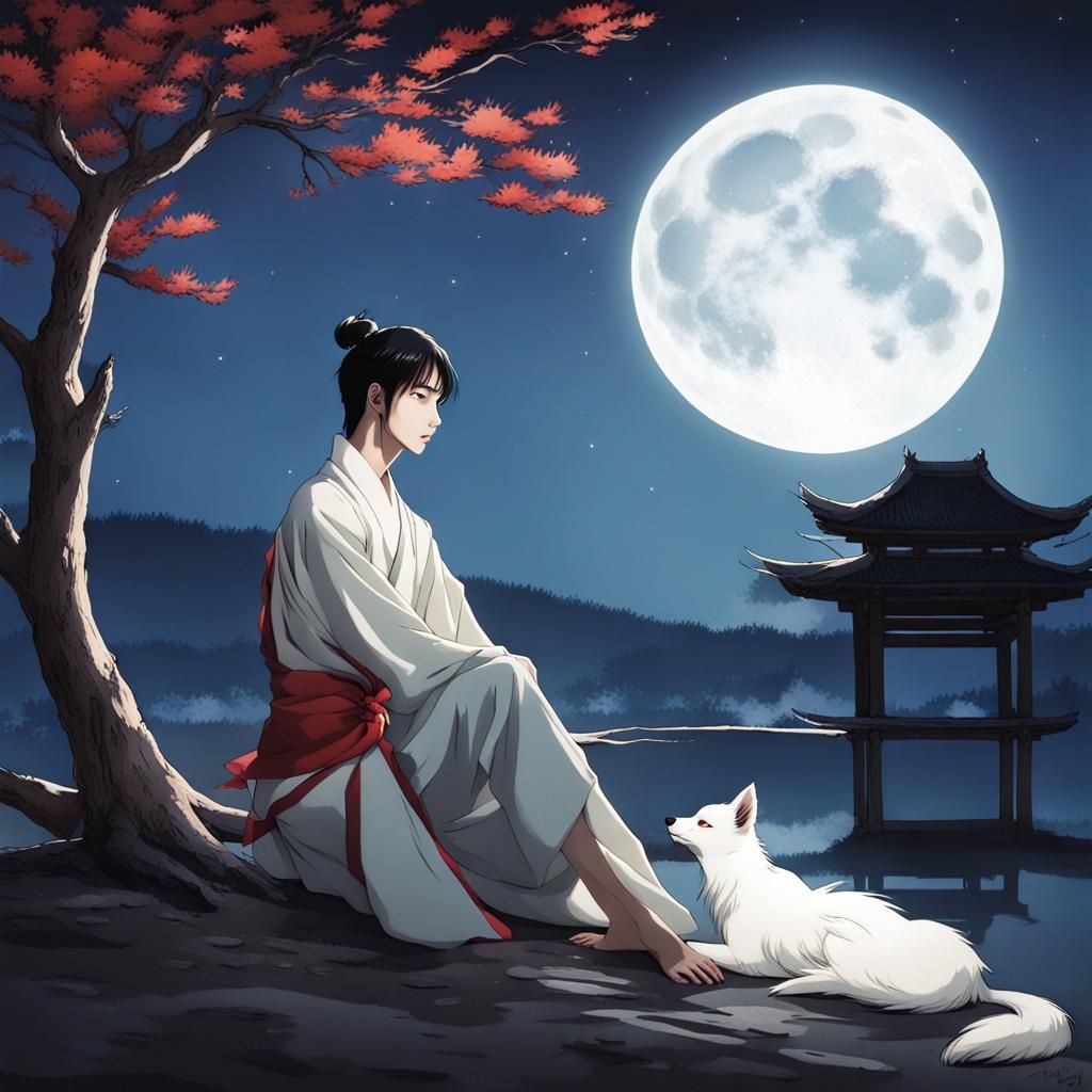 Gumiho with His Fox Spirit in Moonlight