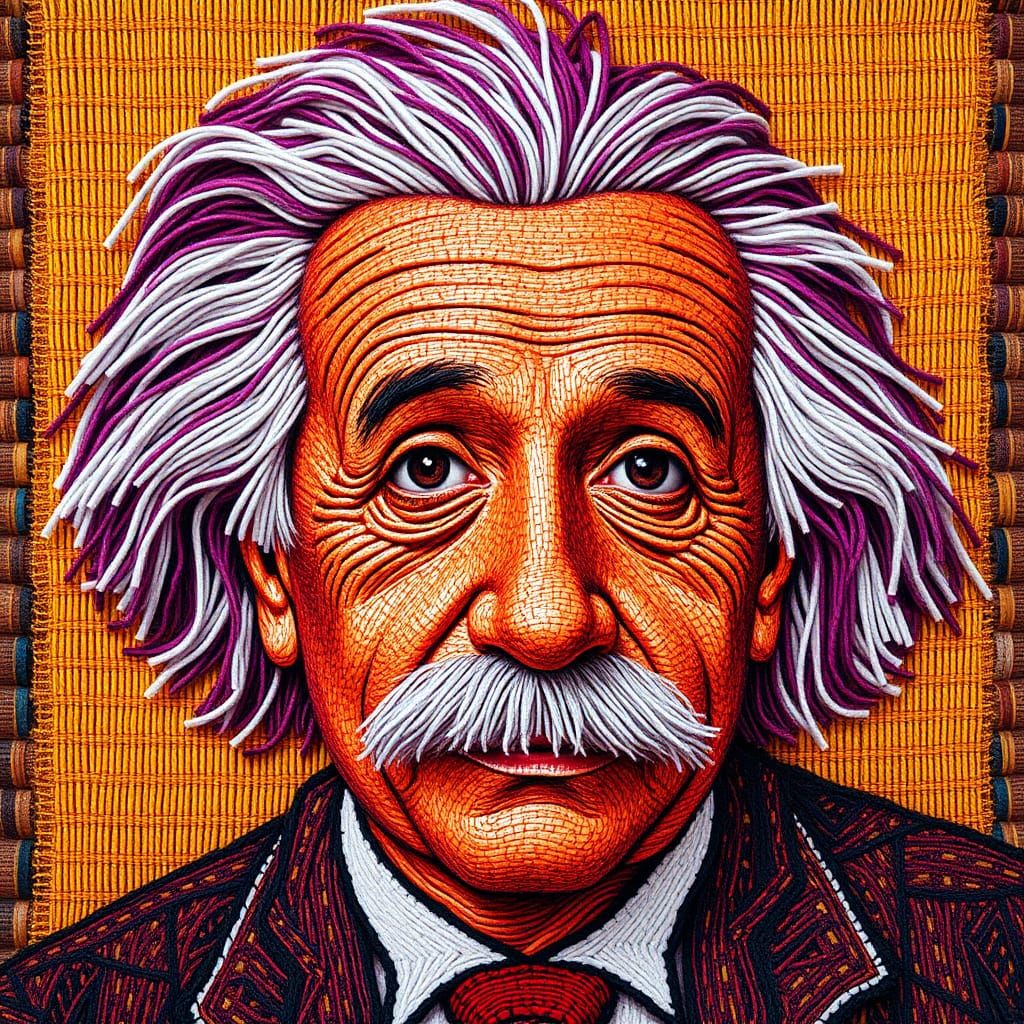 Albert Einstein Portrait