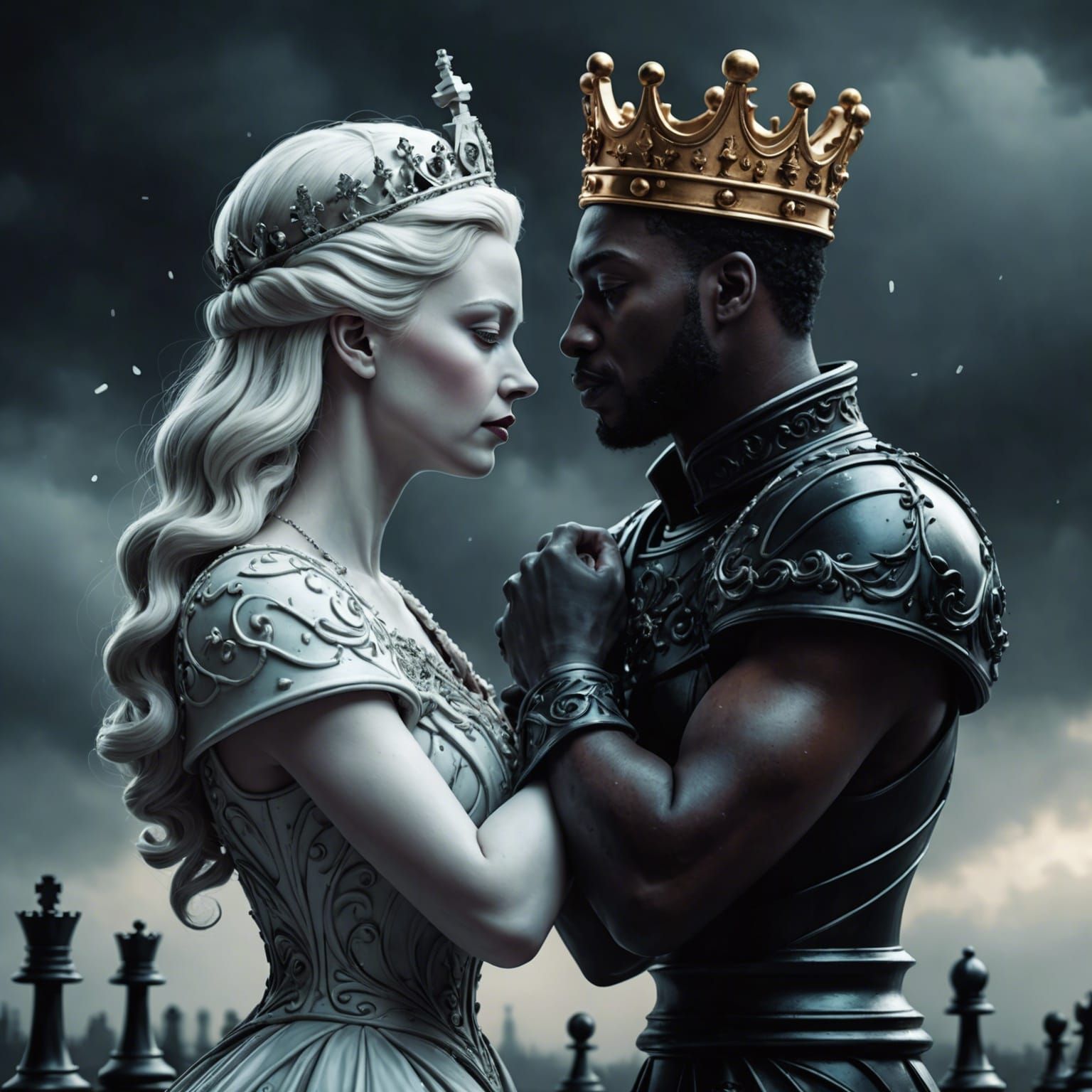 In chess, bigamy is acceptable but monarchy is absolute