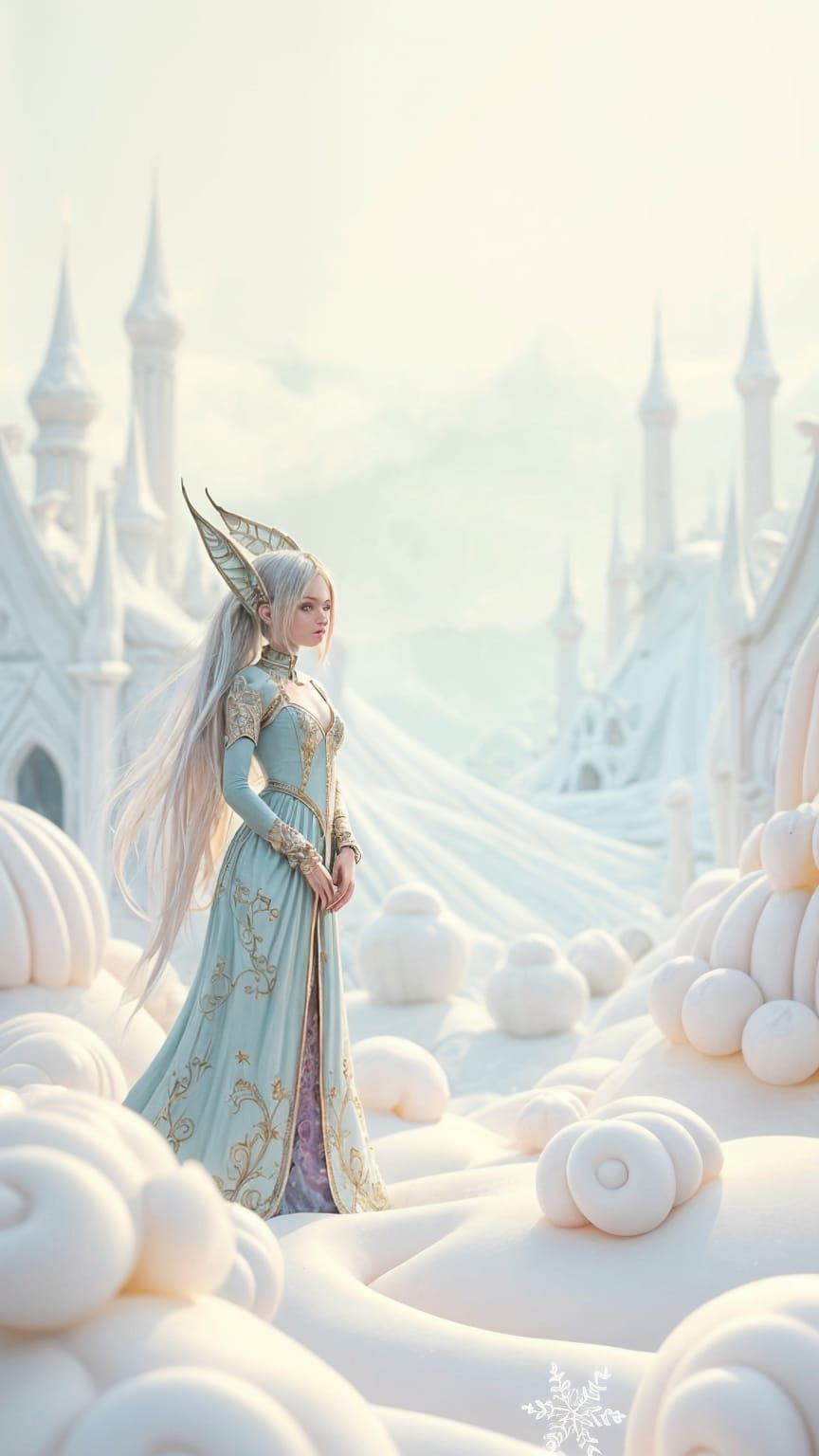 Ethereal Rococo Punk Fantasy Realm