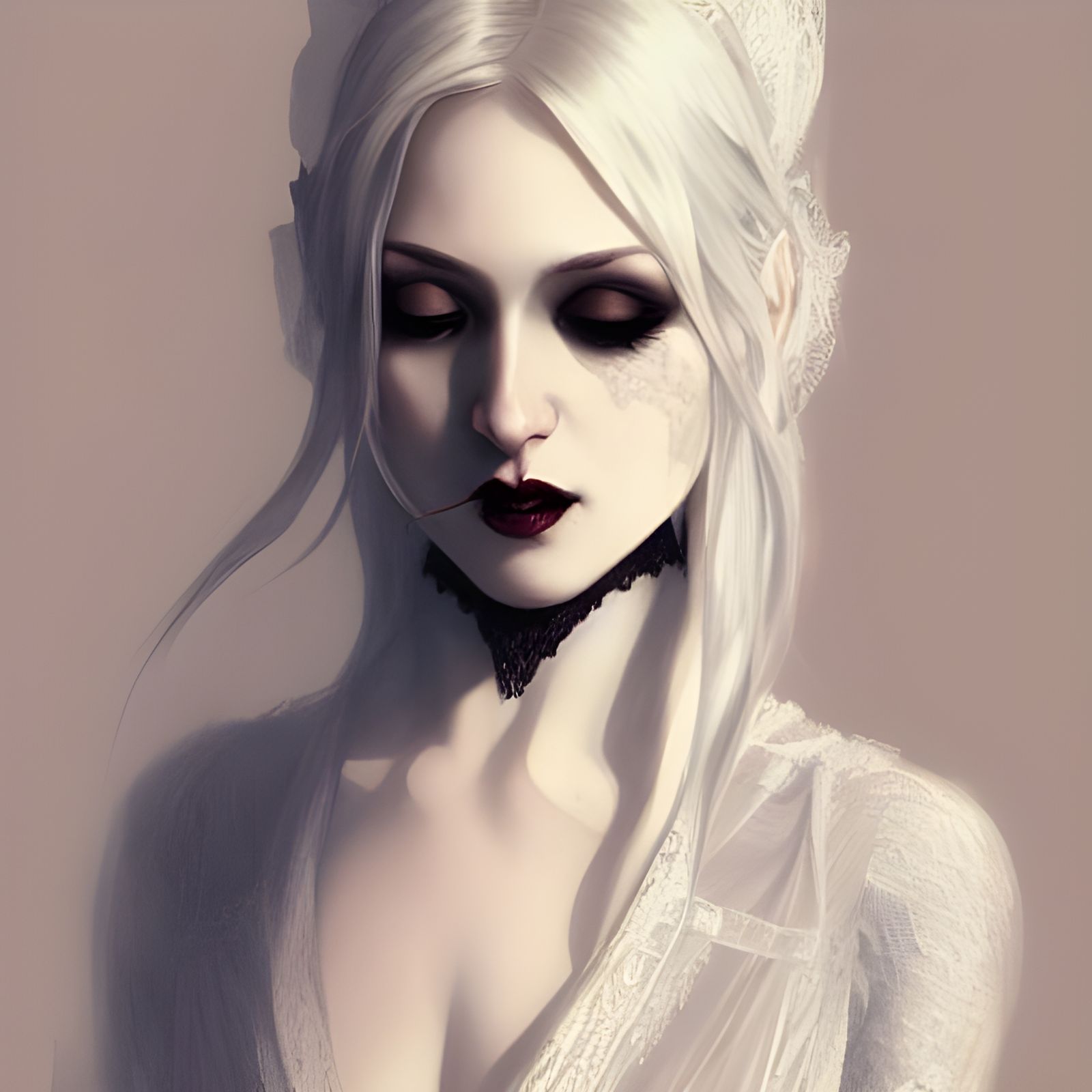 Demure Lady of darkness