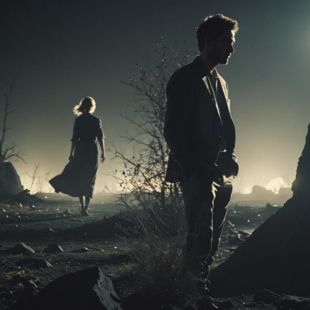 Melancholic Goodbye in Post-Apocalyptic Setting