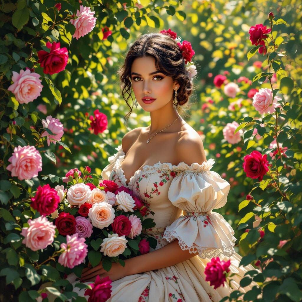 Rosella Dulce
(Rosella, a variation of Rosa meaning "rose," ...