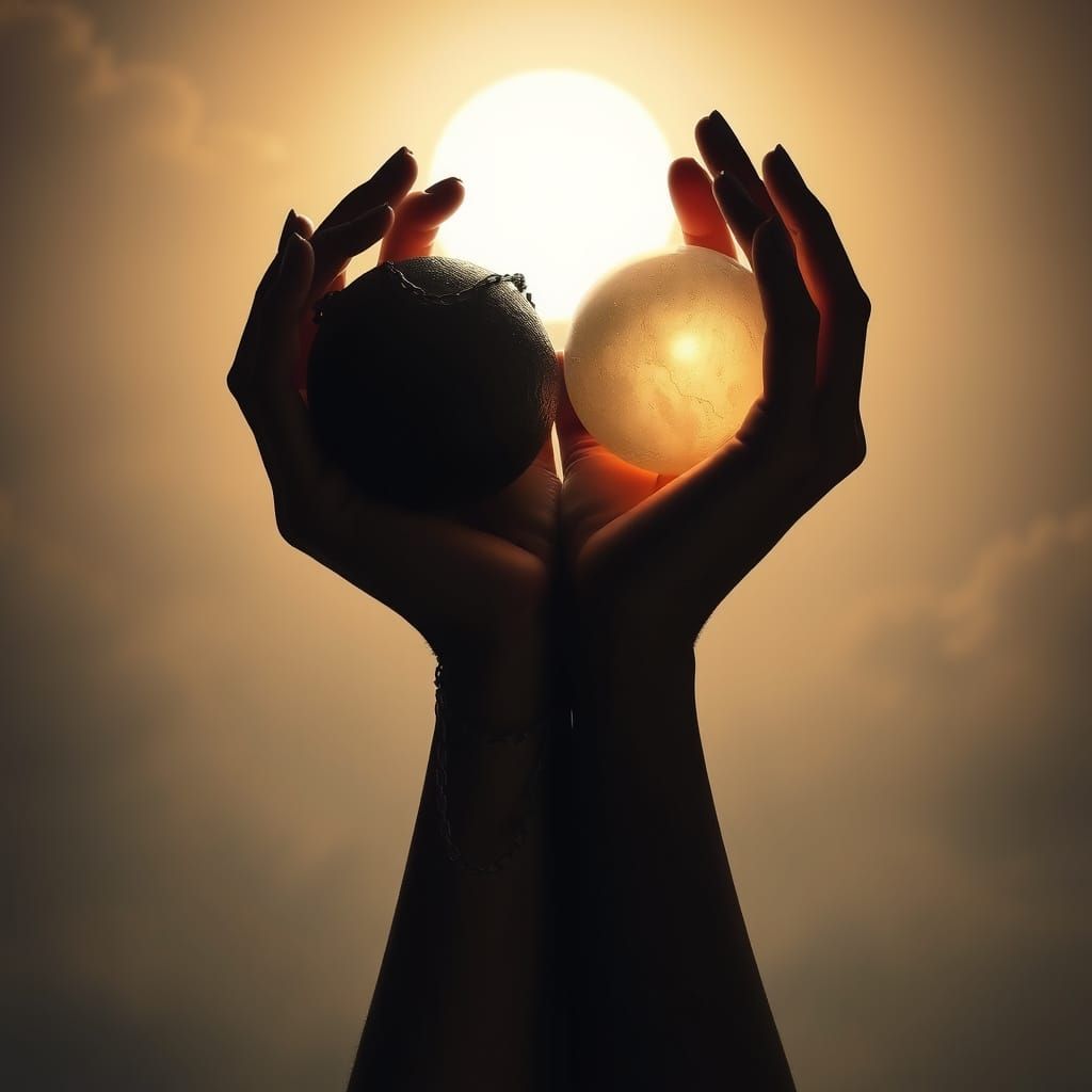 Hands of Fate: Light and Shadow Spheres