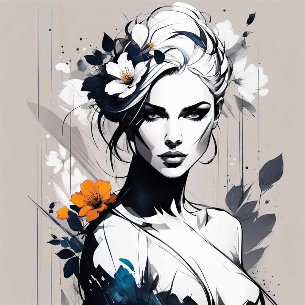 Fantasy Nude Technical Concept Art