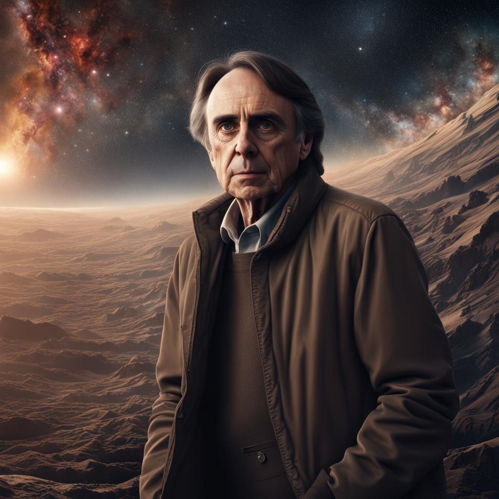 Carl Sagan: Portrait Made of Star Stuff