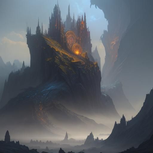 Detailed Matte Painting of a Gay Man