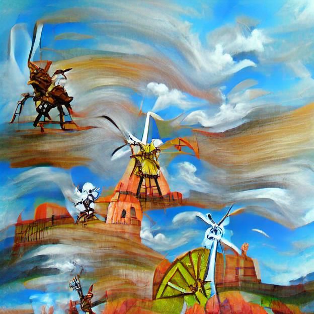 Don Quixote: An AI Interpretation