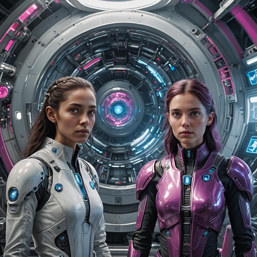 Extraterrestrials Stare Intensely in Hyper-Realistic Concept...