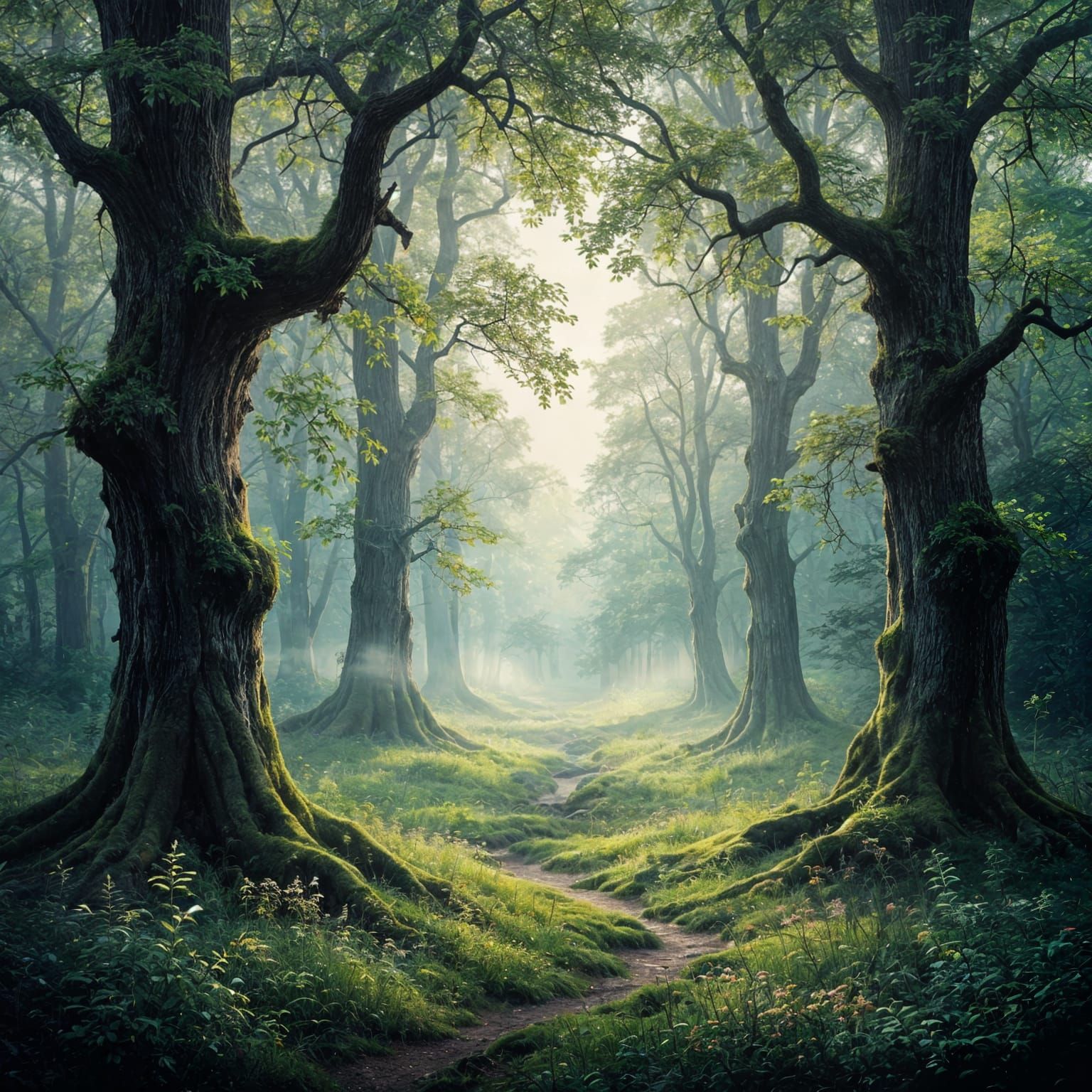 Serene Landscape Where the World Slows Down