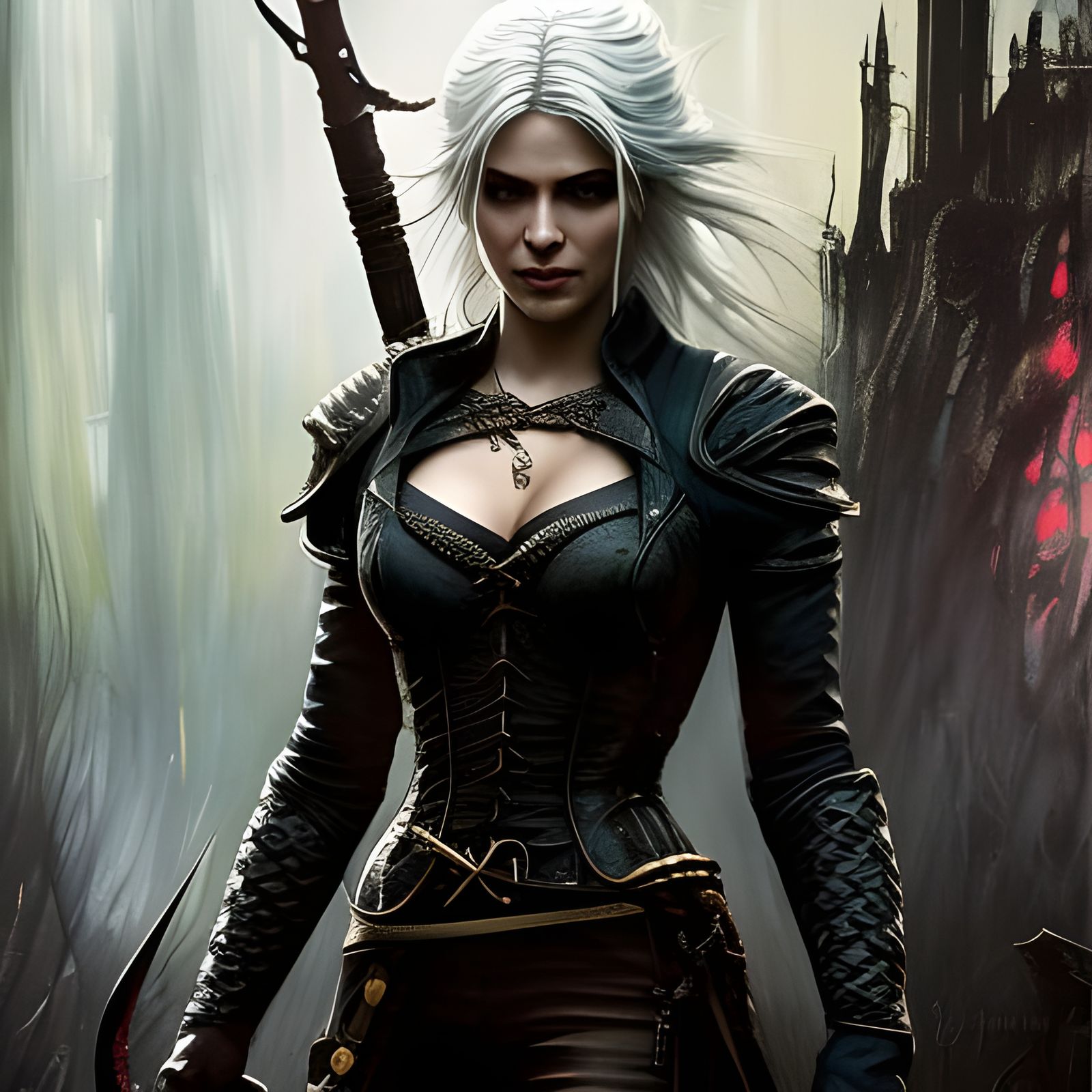 Cirilla of Cintra, also known as the beautiful swallow Ciri