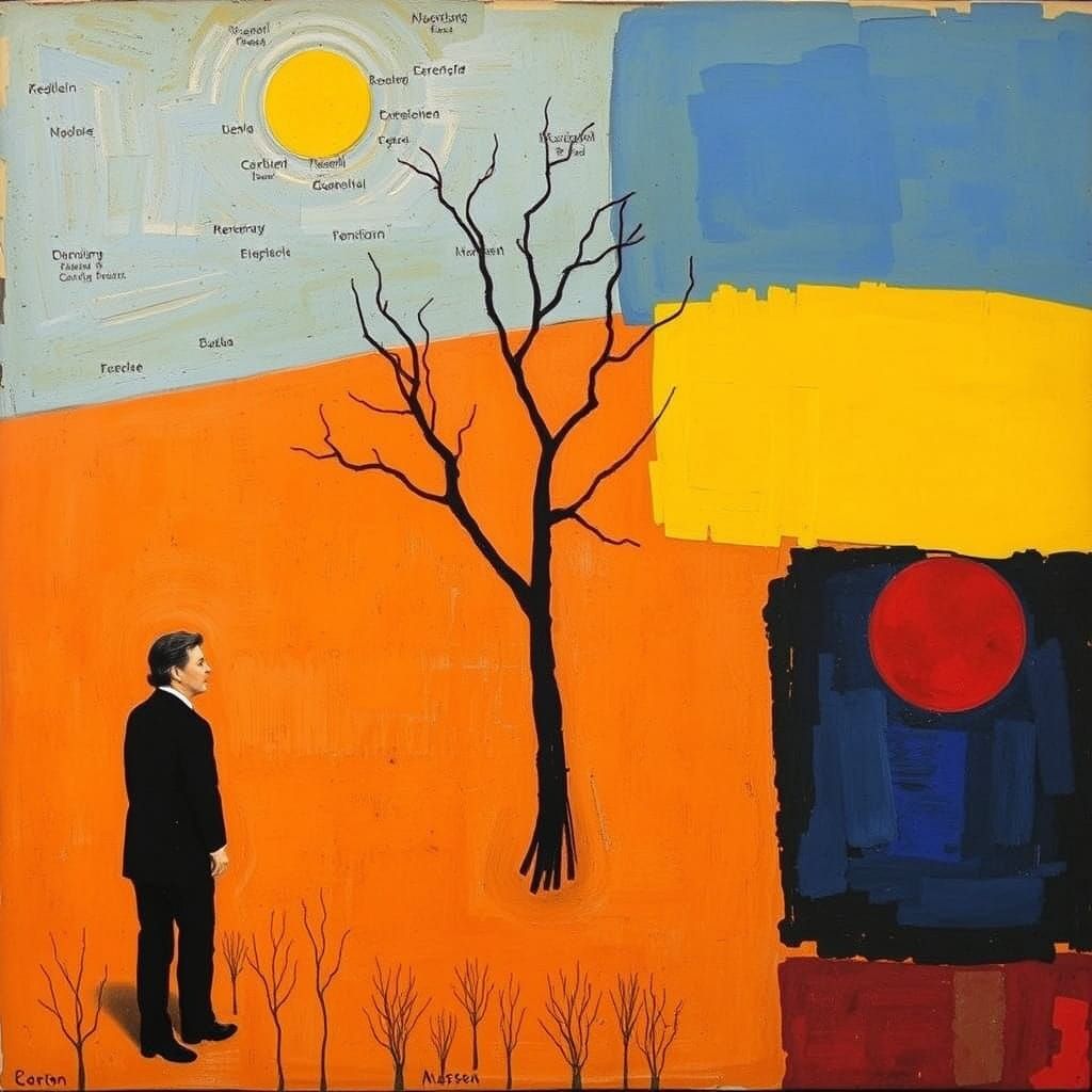 Surrealist Abstractions Inspired by the Masters