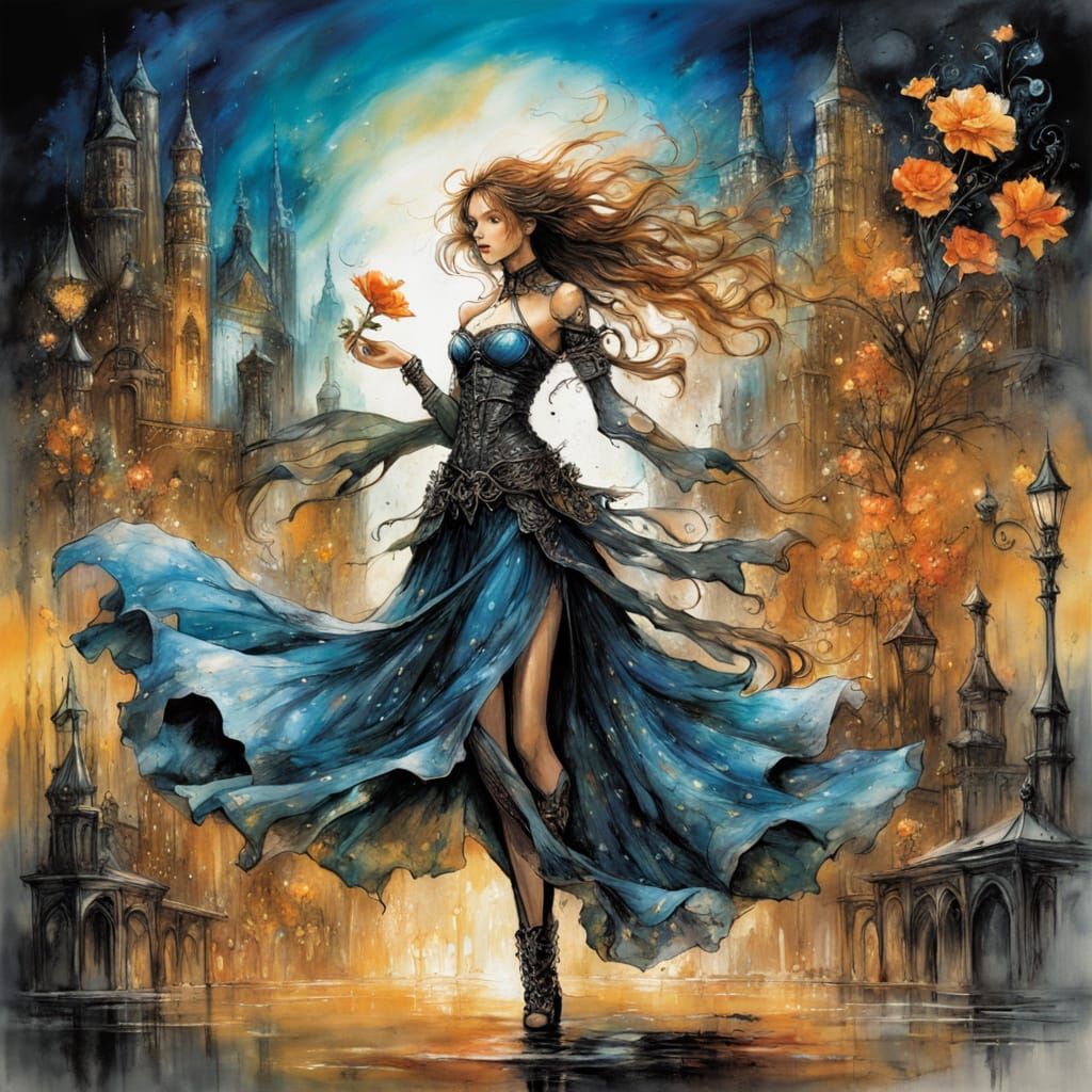 Grande Blooming Lumina Festival in Art Nouveau City