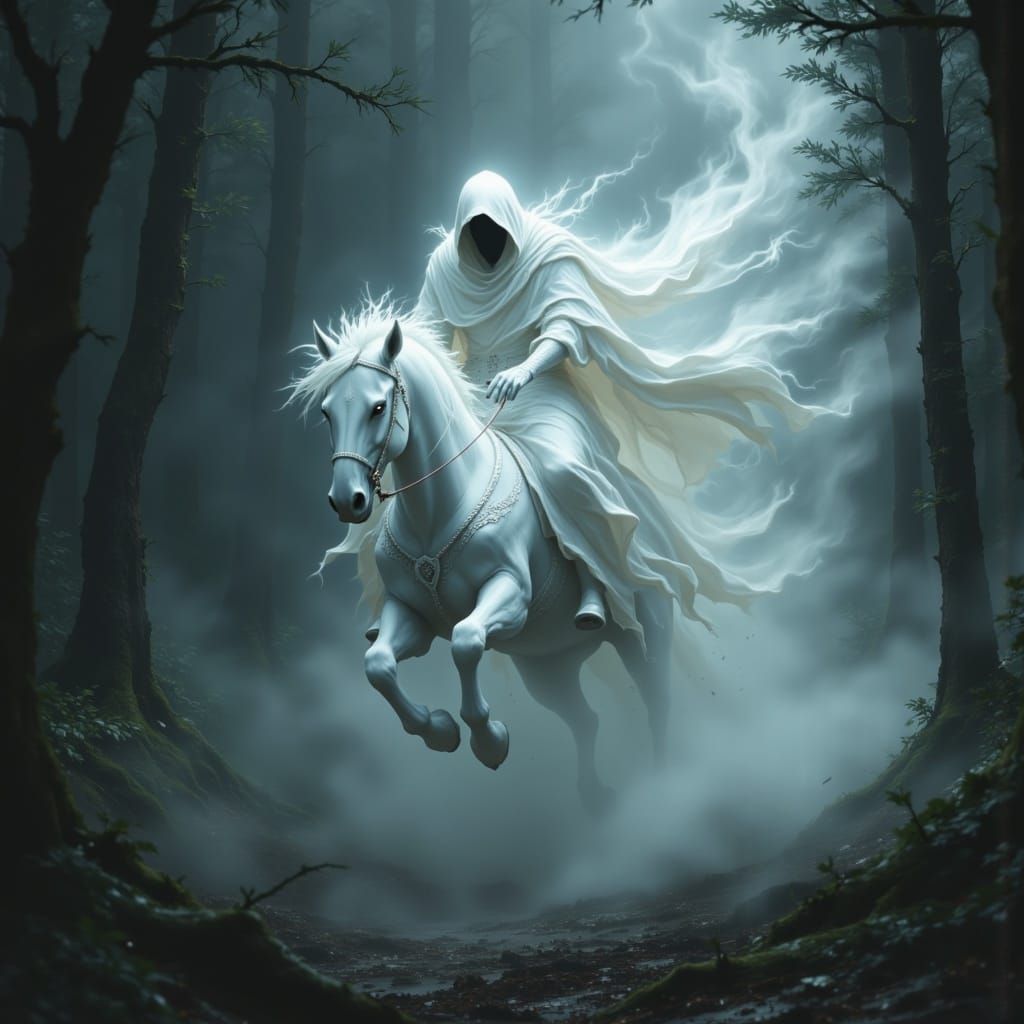 My Bones Chill As My Nightmare Rides