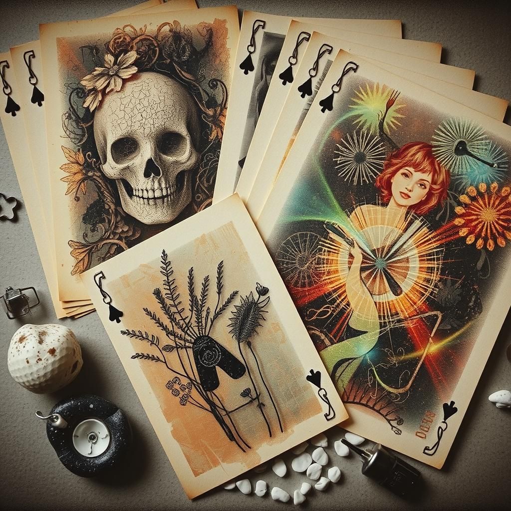 Abstract Photogram in Black and White