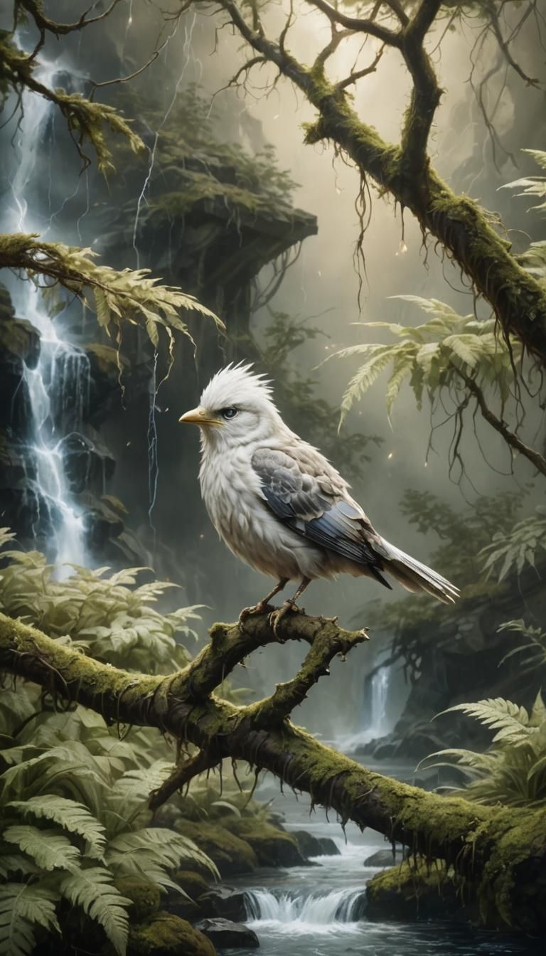 An angry little bird tired of always being hunted