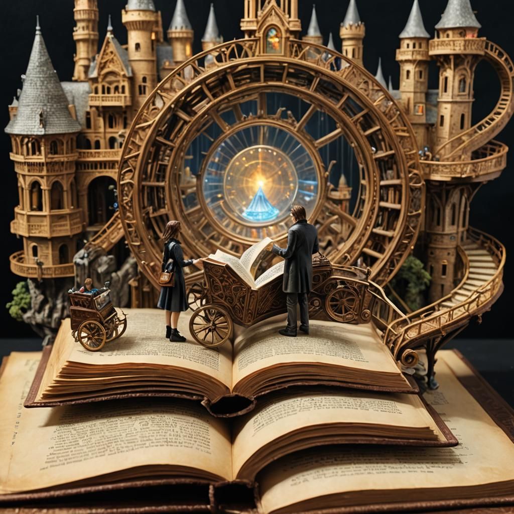 Miniature Holographic Adventure: Da Vinci Code Scene