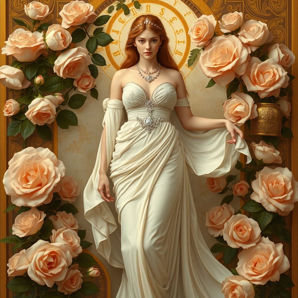 Venus Reigns in Golden Luxury