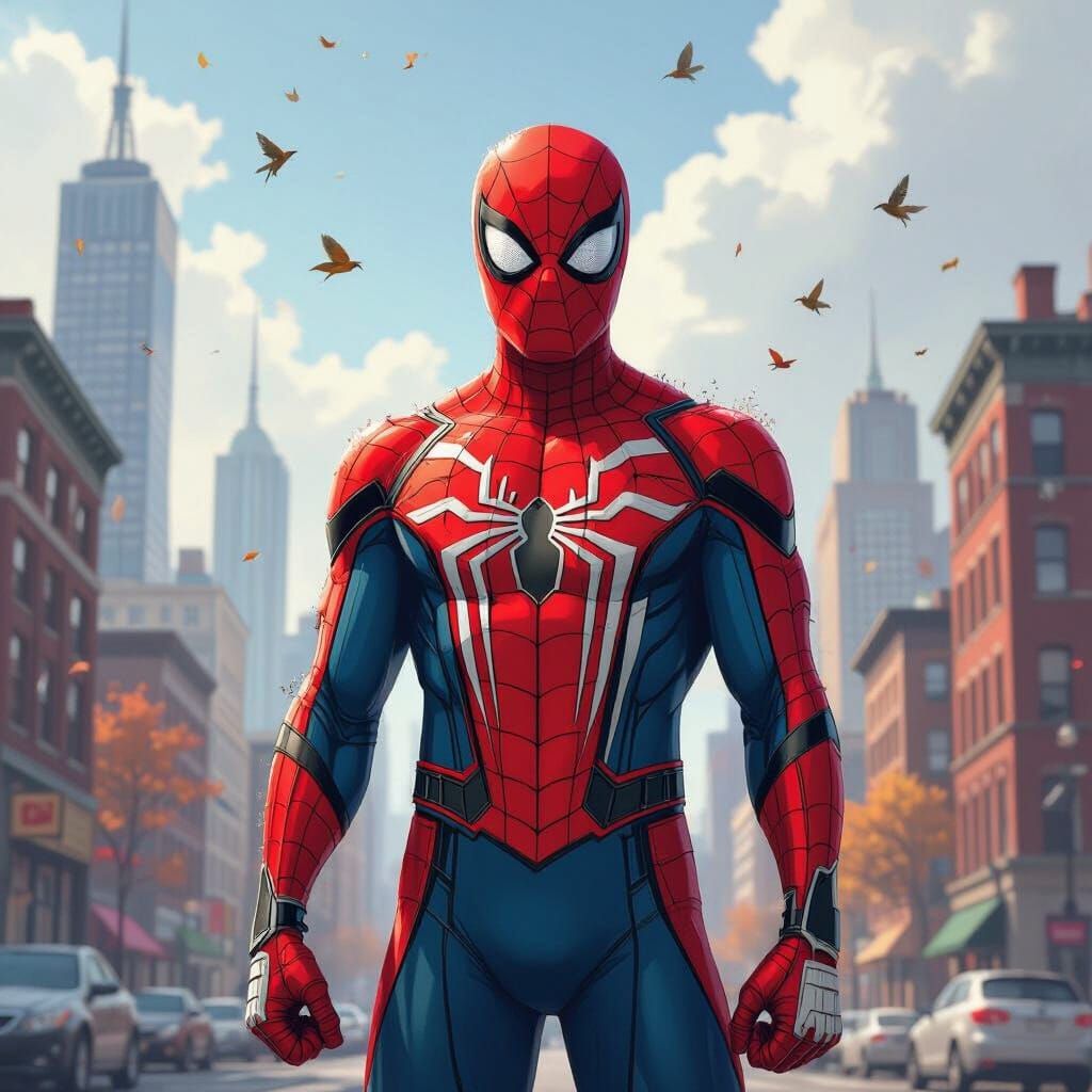 Spider-Man Through the Four Seasons