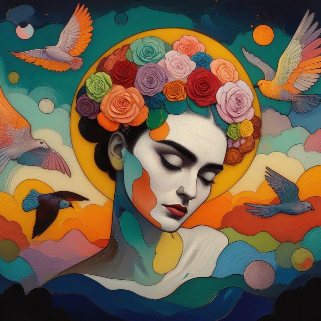 En la noche del alma, la esperanza florece, un rayo de sol q...