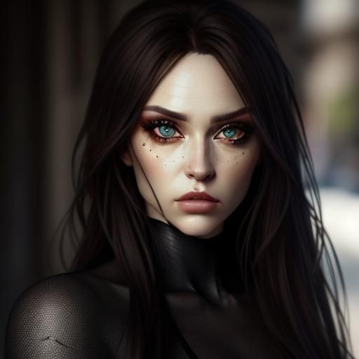 It's true! I love realism!I love it! I love the eyes and her...