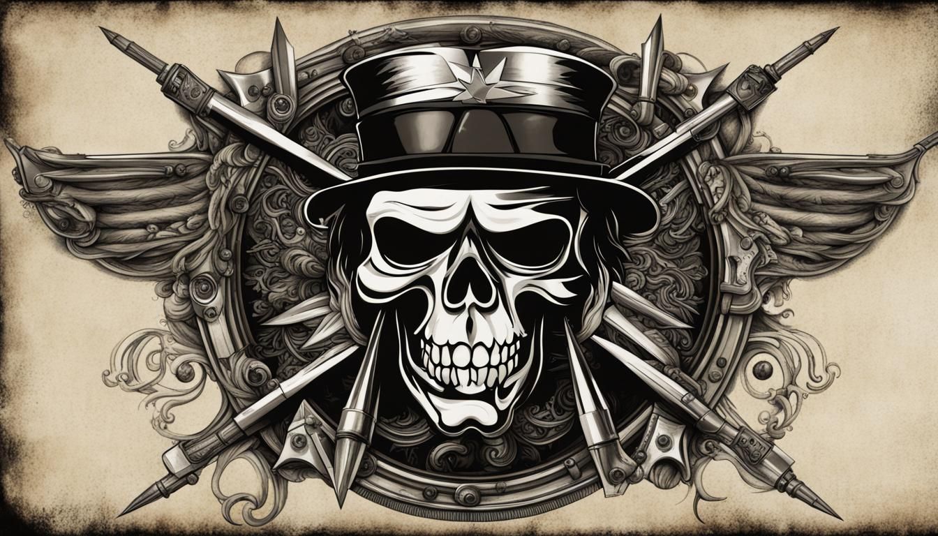 Arty Motörhead Digital Portrait