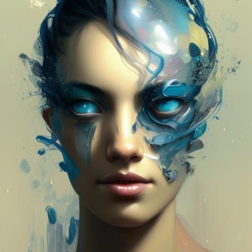 Detailed Portrait with Dynamic Lighting