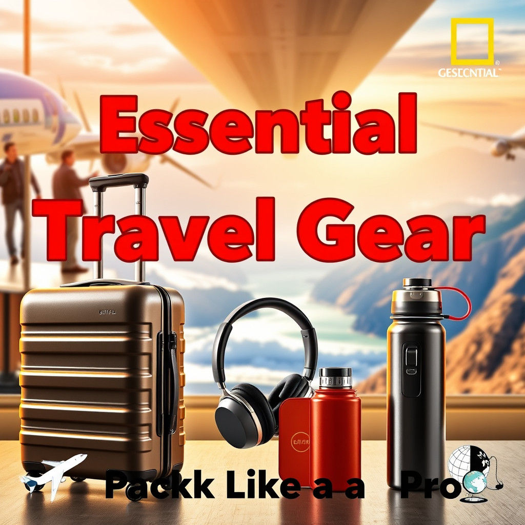 Essential Travel Gear in Modern Stylized Photography