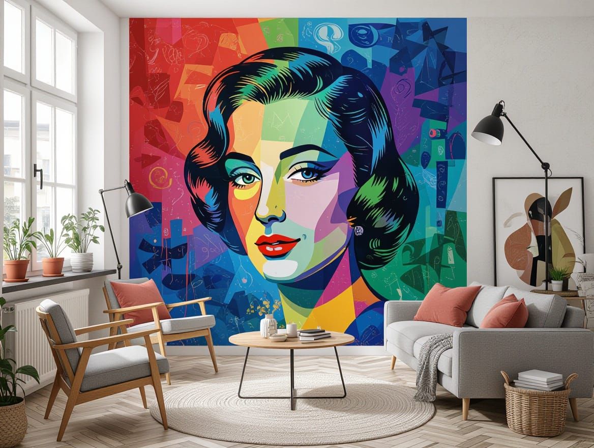 Interdrip Living Paradigm Surrealofeminist Neobrutalist Scatterart